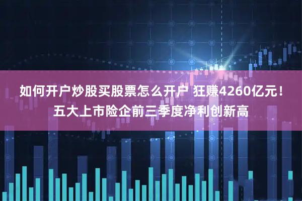 如何开户炒股买股票怎么开户 狂赚4260亿元！五大上市险企前三季度净利创新高