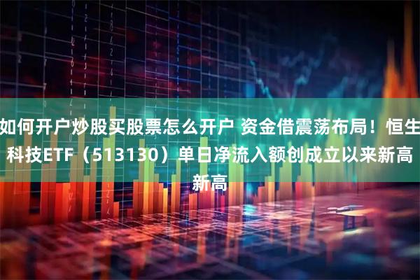 如何开户炒股买股票怎么开户 资金借震荡布局！恒生科技ETF（513130）单日净流入额创成立以来新高